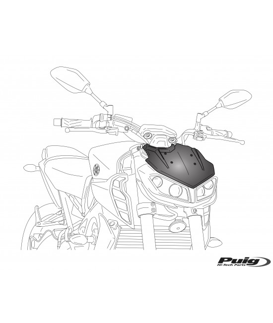 Windschutzscheibe New Genertion Sport Plus - Yamaha