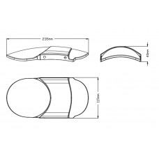 Front Fender - Honda - 3525