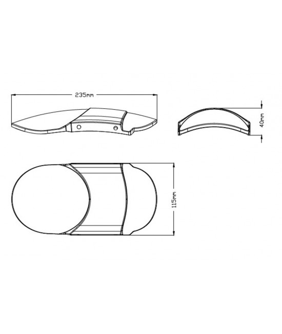 Front fender of sheet milled - Honda