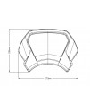 Aluminium Frontal plate - Harley Davidson - SPORTSTER FORTY-EIGHT 48