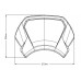 Aluminium Frontal plate - Yamaha - 3813