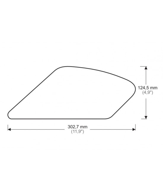 Specific Side Tank Pads - Ducati