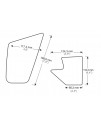 Specific Side Tank Pads - Yamaha