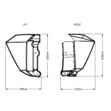 Radiator Caps - Kawasaki - Z650 - 9371