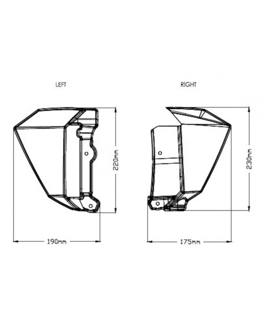 Kühlerdeckel - Kawasaki - Z650