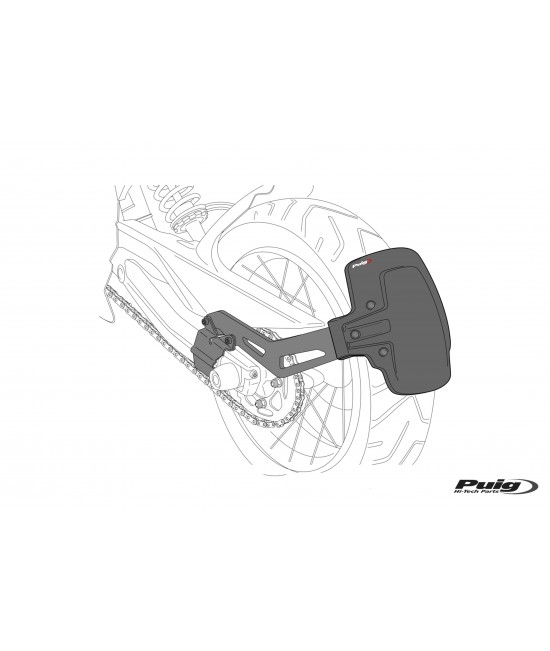 Single Swingarm Fender - Honda