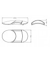 Front fender of sheet milled - Honda