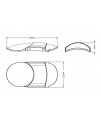 Front fender of sheet milled - Kawasaki