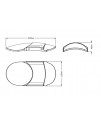 Front fender of aluminium sheet - Indian - Scout Bobber