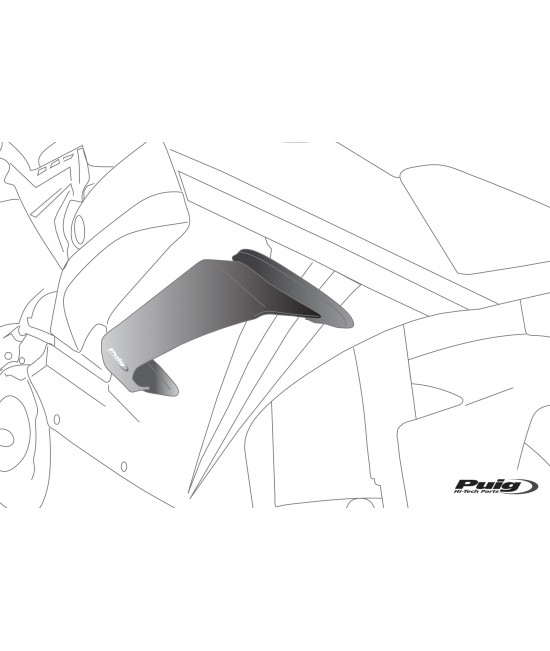 Downforce Race Side Spoilers - Yamaha - YZF-R7