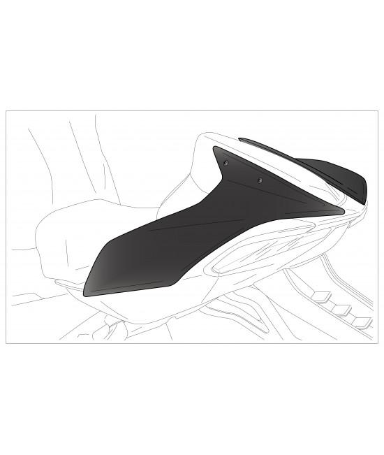Hintere Sitzabdeckung - Kawasaki - Z900