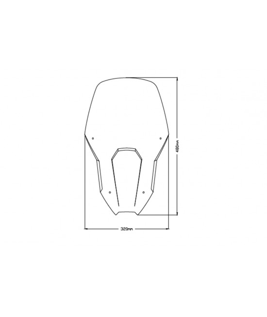 Touring Screen - Honda - CRF1100L AFRICA TWIN