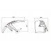 Rear fenders - BMW - 7682