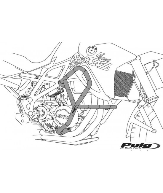 Engine guards - BMW - R NINE T SCRAMBLER