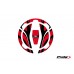 Radikal Fuel Cap Covers - Kawasaki - 9362
