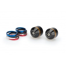 Short Bar end weights with rim - Aprilia - RS 660