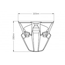 Beak Extender - Yamaha - MT-07 TRACER - 3481