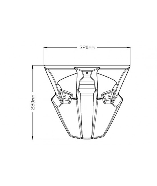 Vorkotflügel Erweiterung - Yamaha - MT-07 TRACER