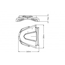 Beak Extender - Yamaha - XT1200Z SUPER TENERE - 3584