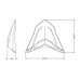 Beak Extender - Yamaha - TENERE 700 - 3806