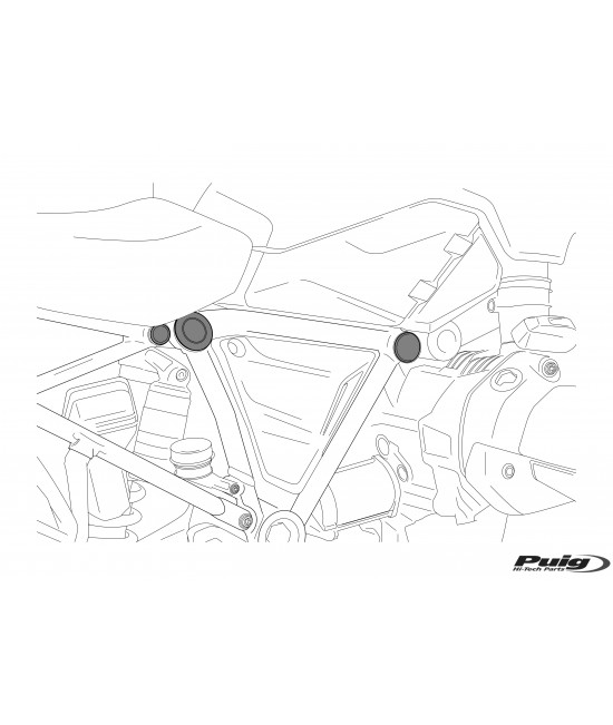 Chassis Plugs - Honda - CB500X