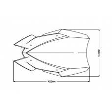 Windshield Naked New Generation Touring - Kawasaki - Z900 - 3841