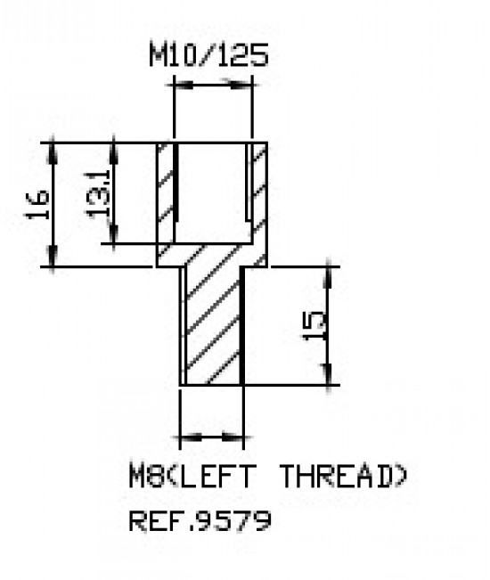 Spiegel Adapter - Ducati