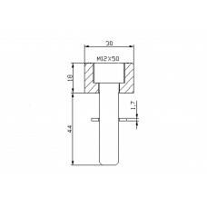 Back Mirror Adapters - BMW - 9581