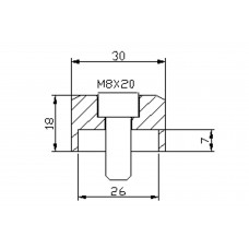 Back Mirror Adapters - 9584