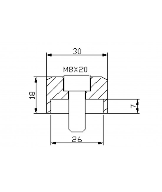 Spiegel Adapter - Kawasaki