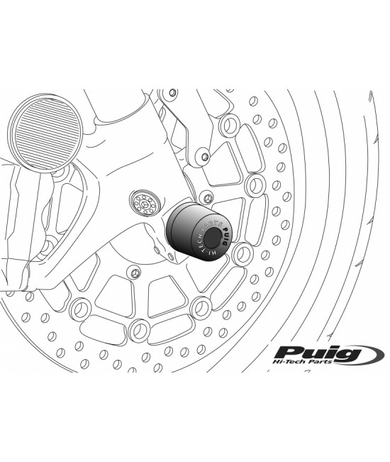 Chránič prednej vidlice - Ducati MONSTER 821 2014-2015